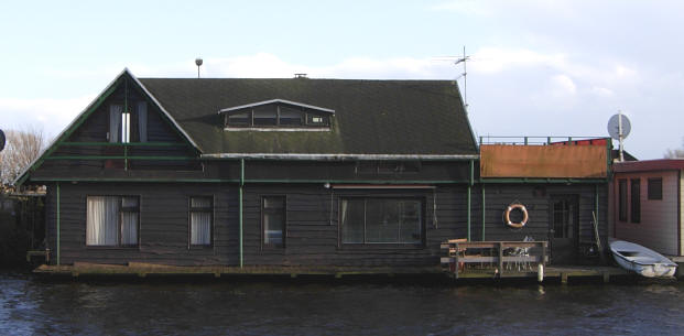 huis op het water...