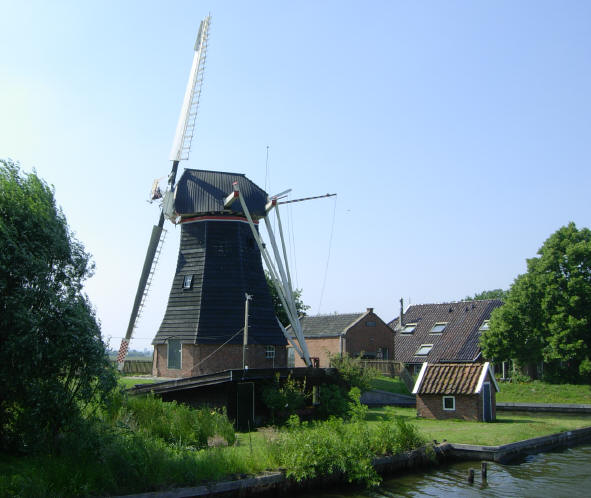 de biks en de bebouwing eromheen...