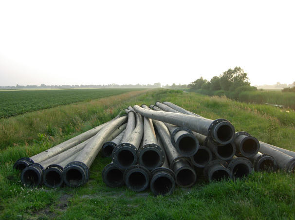 buizen in een veld...