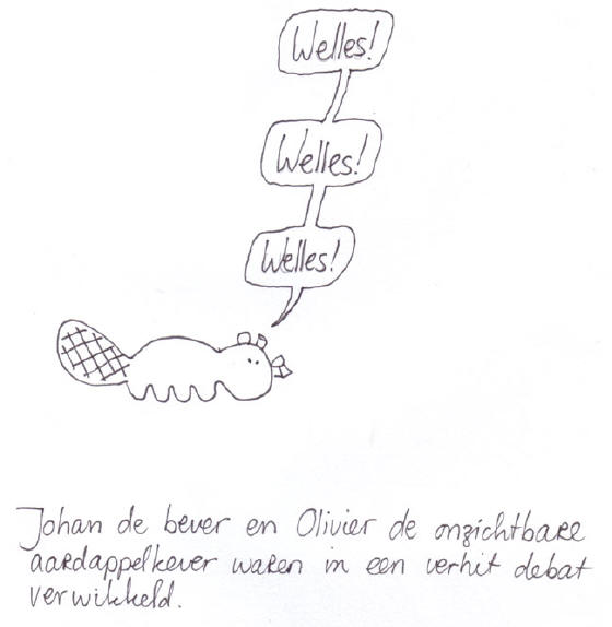 onze helden in debat...