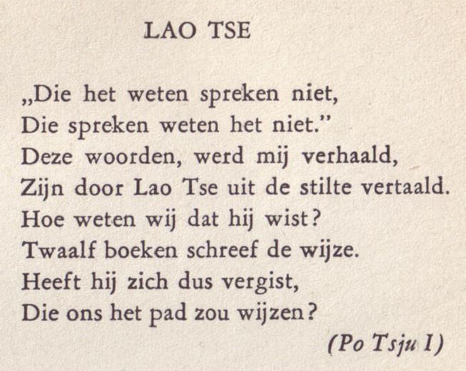een doordenker...