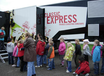 een rijdende concertzaal...