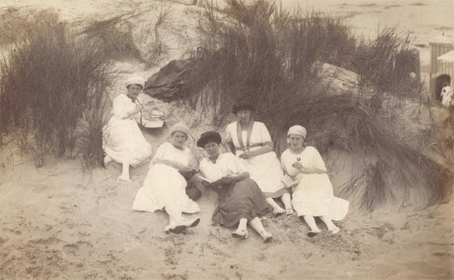 in de duinen...