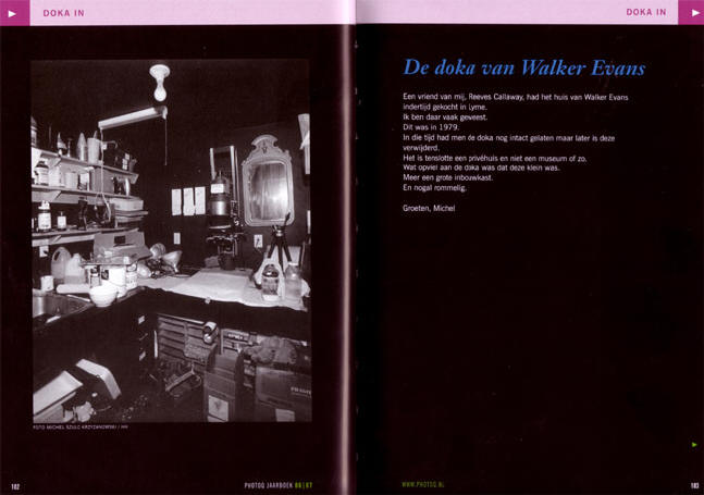 de doka van walker evans...