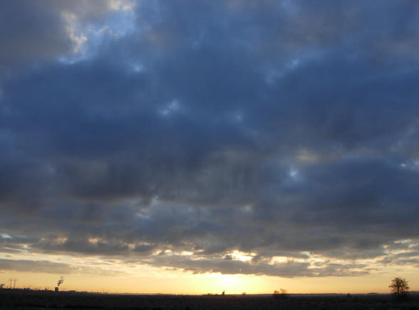 molen in de verte...