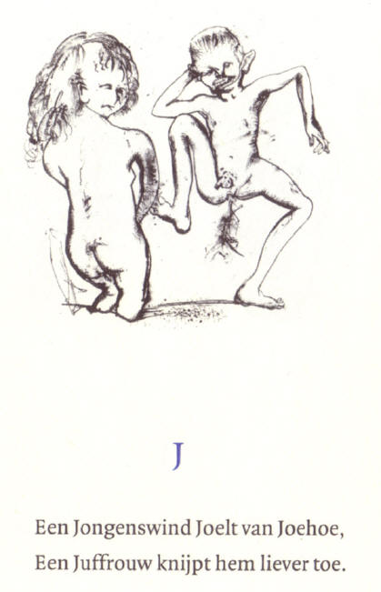 de letter j....