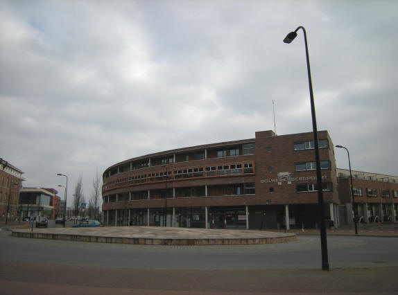 op zondagmiddag was hier weinig verkeer...