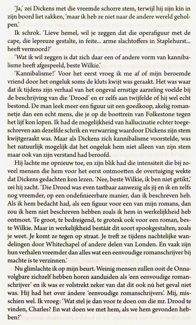 pagina in het begin van het boek...