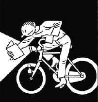 hoe sterk is de lezende fietser?...