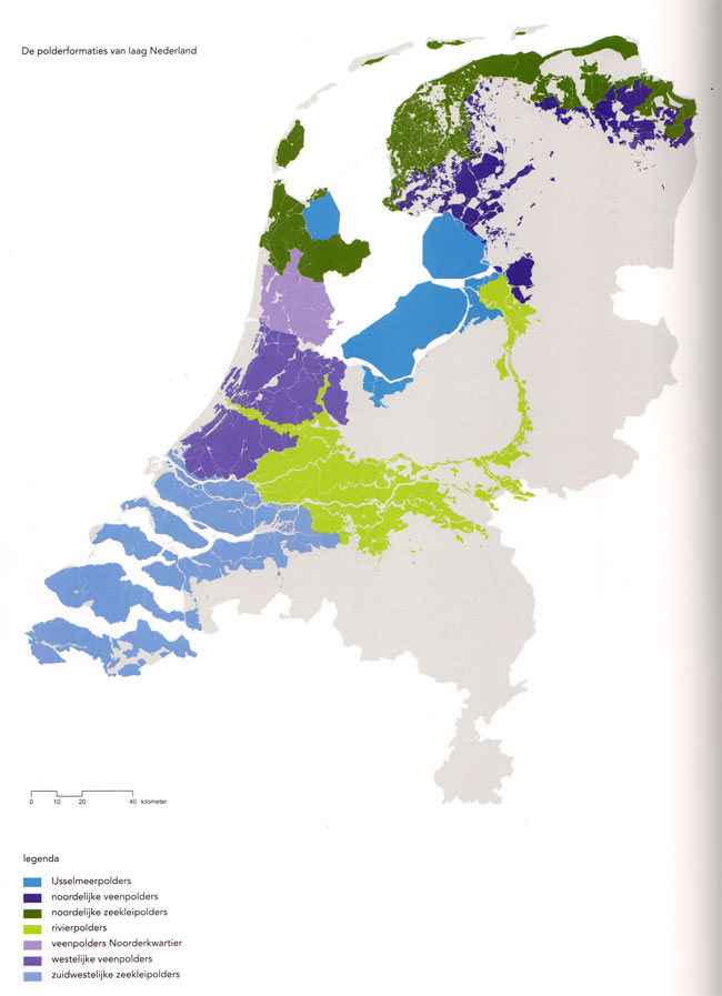 de polderformaties van nederland