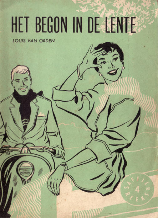 deel vier in groen, wit en zwart...