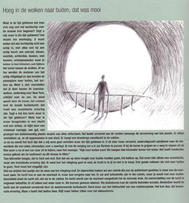 een van de linkerbladzijden van het boek...