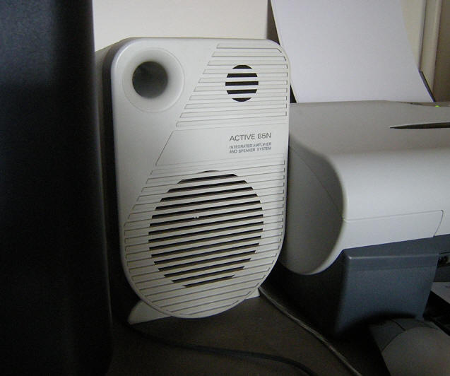 geluidsboxje bij mijn computer...