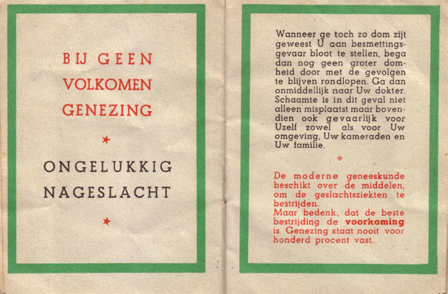 ongelukkig nageslacht...