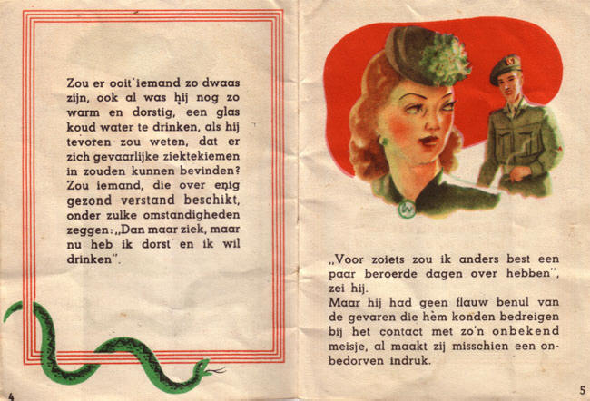 het slangetje komt steeds terug...