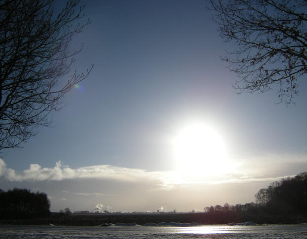haarscherpe vrieslucht eind maart 2008...