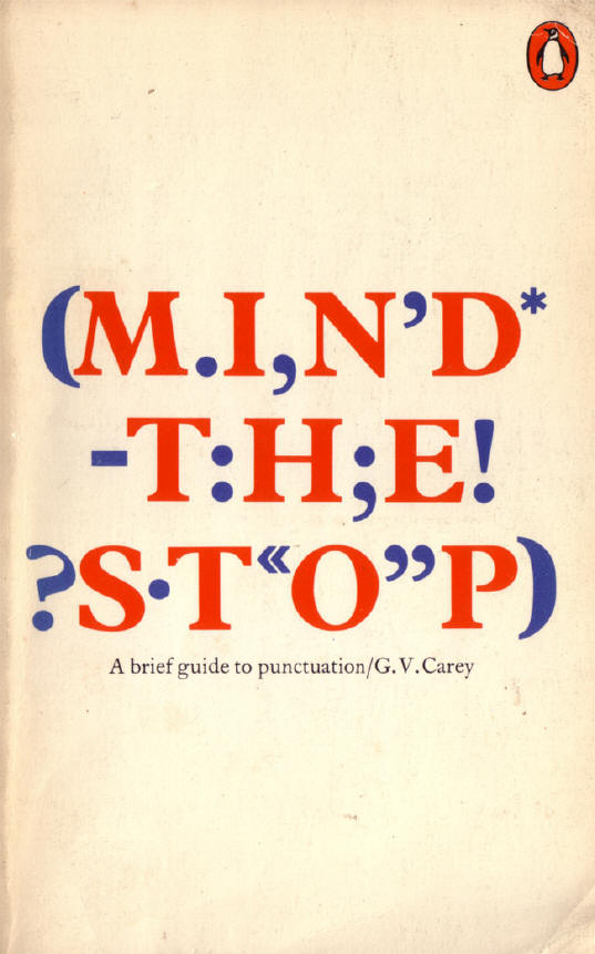 mind the stop...