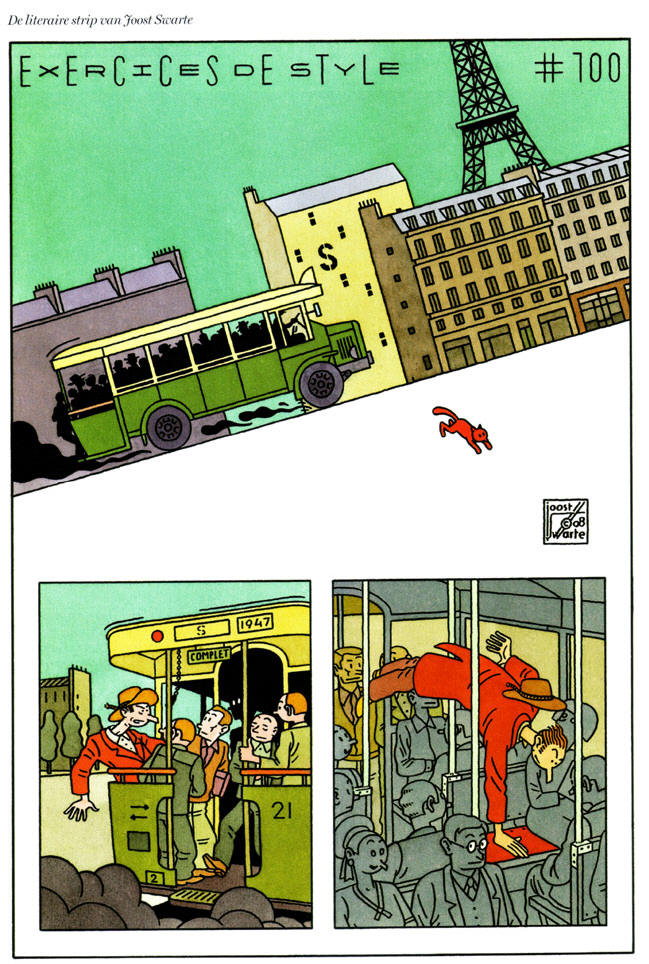 een volle bus in parijs...