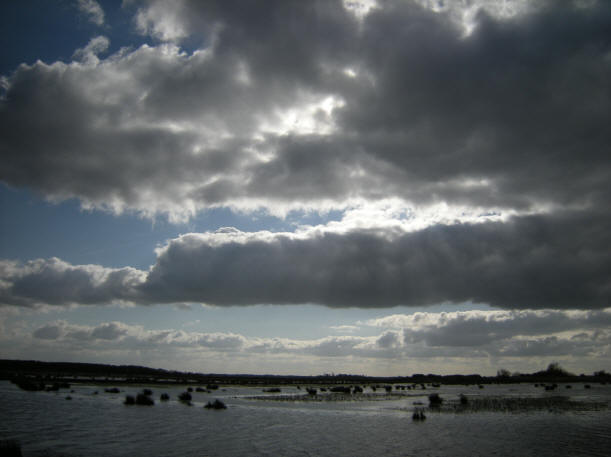 donkere lucht