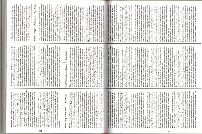 dubbele tekstpagina