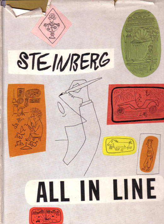 all in line, steinbergs eerste boek...