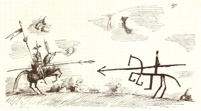 de tweede tekening