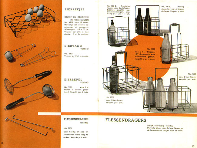 reclamefolder, met nog wat producten