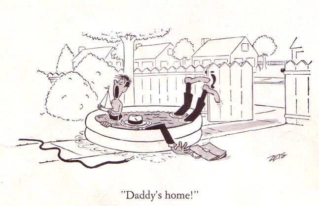 pappa is thuis!...