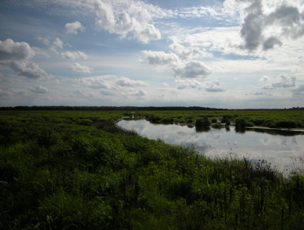 weerspiegelende lucht