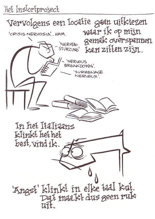 het begint allemaal nog vrij olijk...