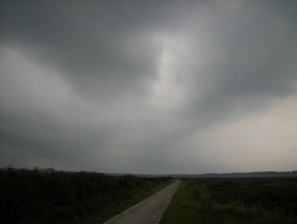 eenzaam fietspad...