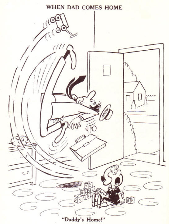 pappie is thuis!....