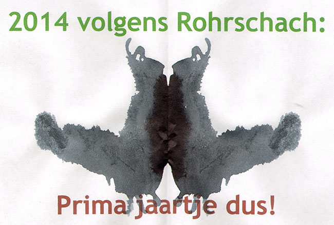 2014 volgens rohrschach