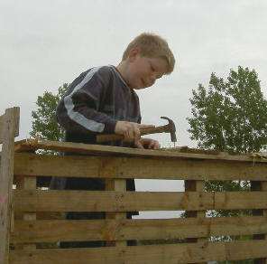 het pure timmerwerk...