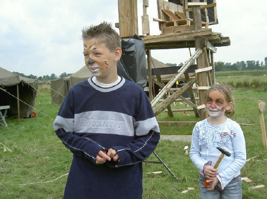 geschminkt