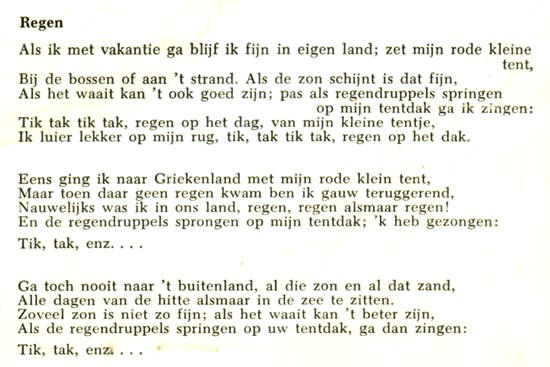 ode aan de regen...