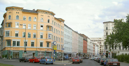 iets verder van het centrum, in kreuzberg...