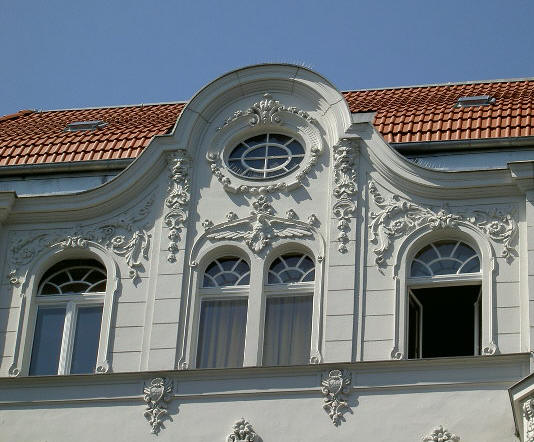 er waren vrij veel van dit soort klassieke huizen...