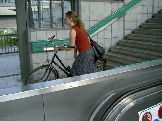 naar de trein