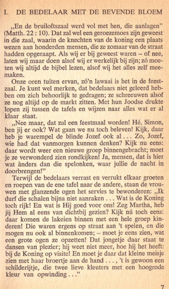 tenenkrommende teksten...