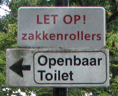 zakkenrollers...