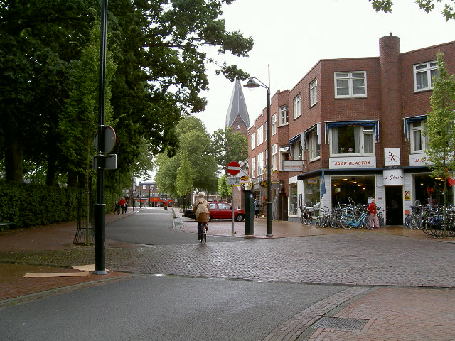 nu zit er een fietsenmaker op de hoek...