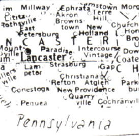 holland, pennsylvania...