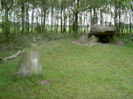 hunebed bij midlaren...