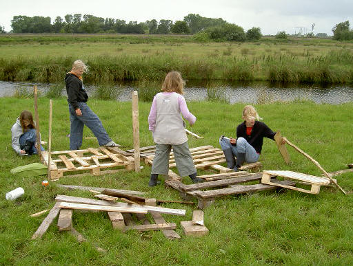 eerst de vloeren...
