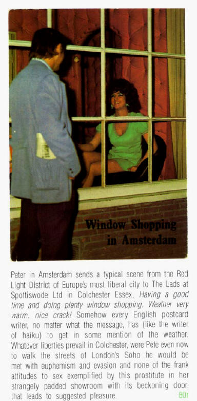 kaart uit amsterdam - window shopping...