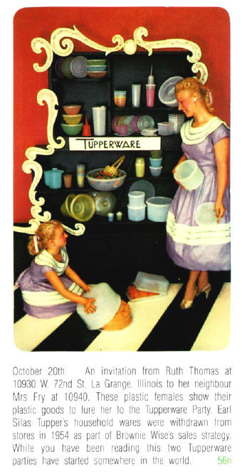 de jaren zestig - de eerste tupperware parties...