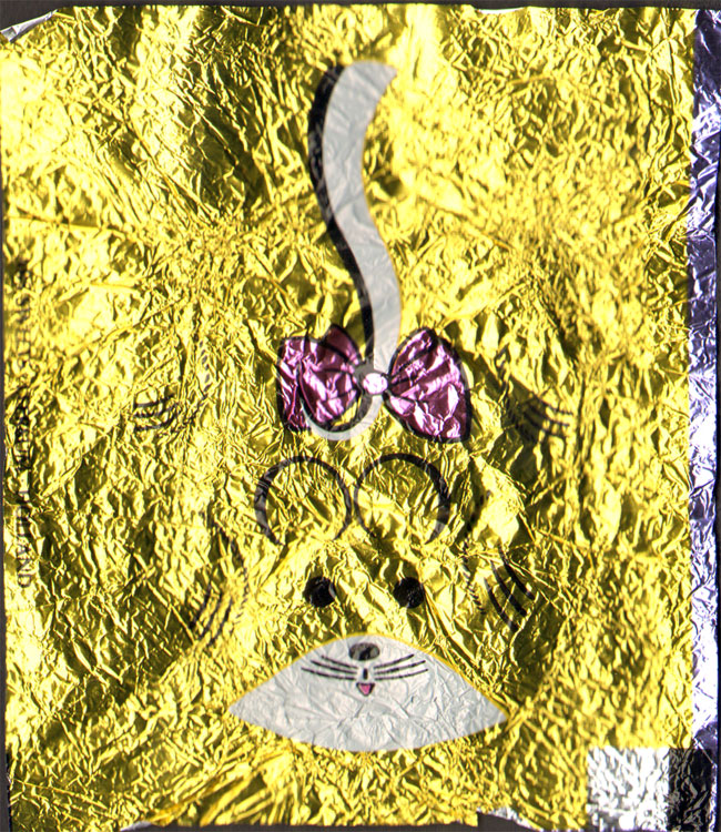 papiertje om de muis...