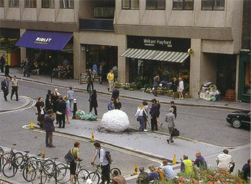 sneeuwbal in de stad