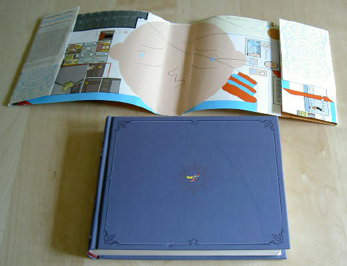 het gebonden boek doet zonder stofomslag wat denken aan de oude jules verneboeken